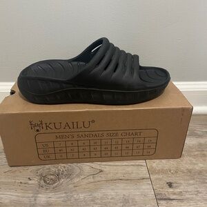 KuaiLu Mens Recovery Slides - Size 11